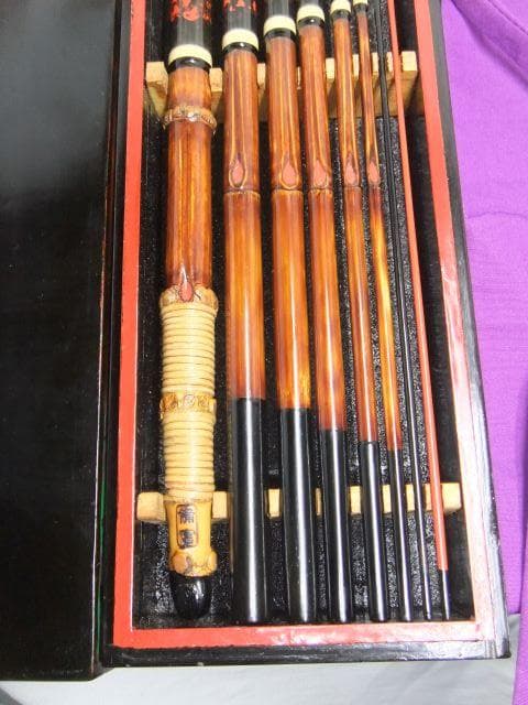 和竿　根付き古竹矢竹　タナゴ竿　118