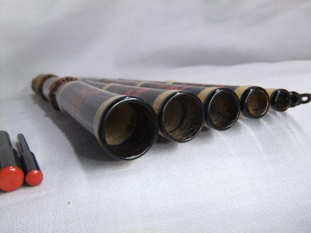 和竿　根付き古竹矢竹　タナゴ竿　118
