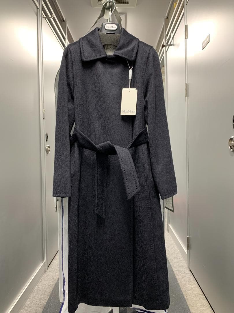 Max Mara Manuela マックスマーラ　白タグ　マニュエラ　濃紺