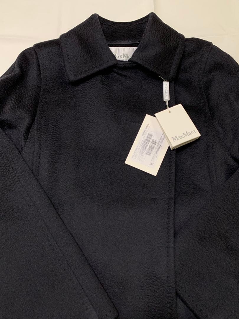 Max Mara Manuela マックスマーラ　白タグ　マニュエラ　濃紺