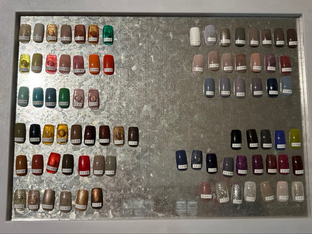 kakosan　　リッカジェル カラージェル　新品のみ77個　見本チップ付