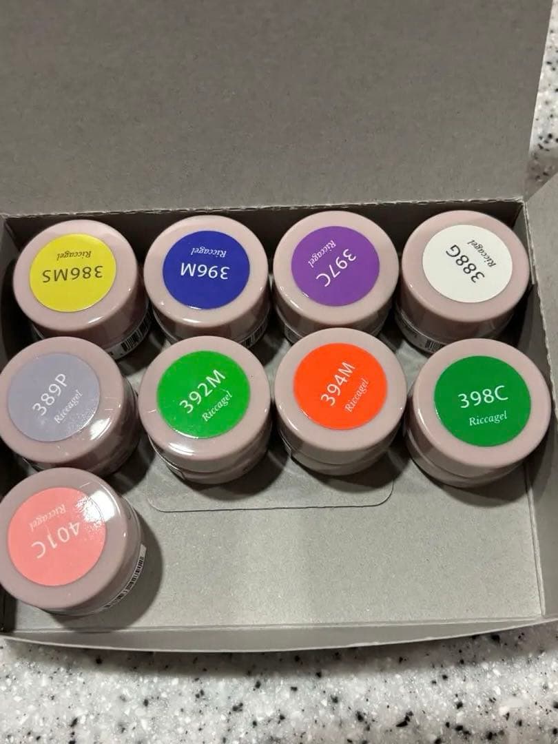 kakosan　　リッカジェル カラージェル　新品のみ77個　見本チップ付