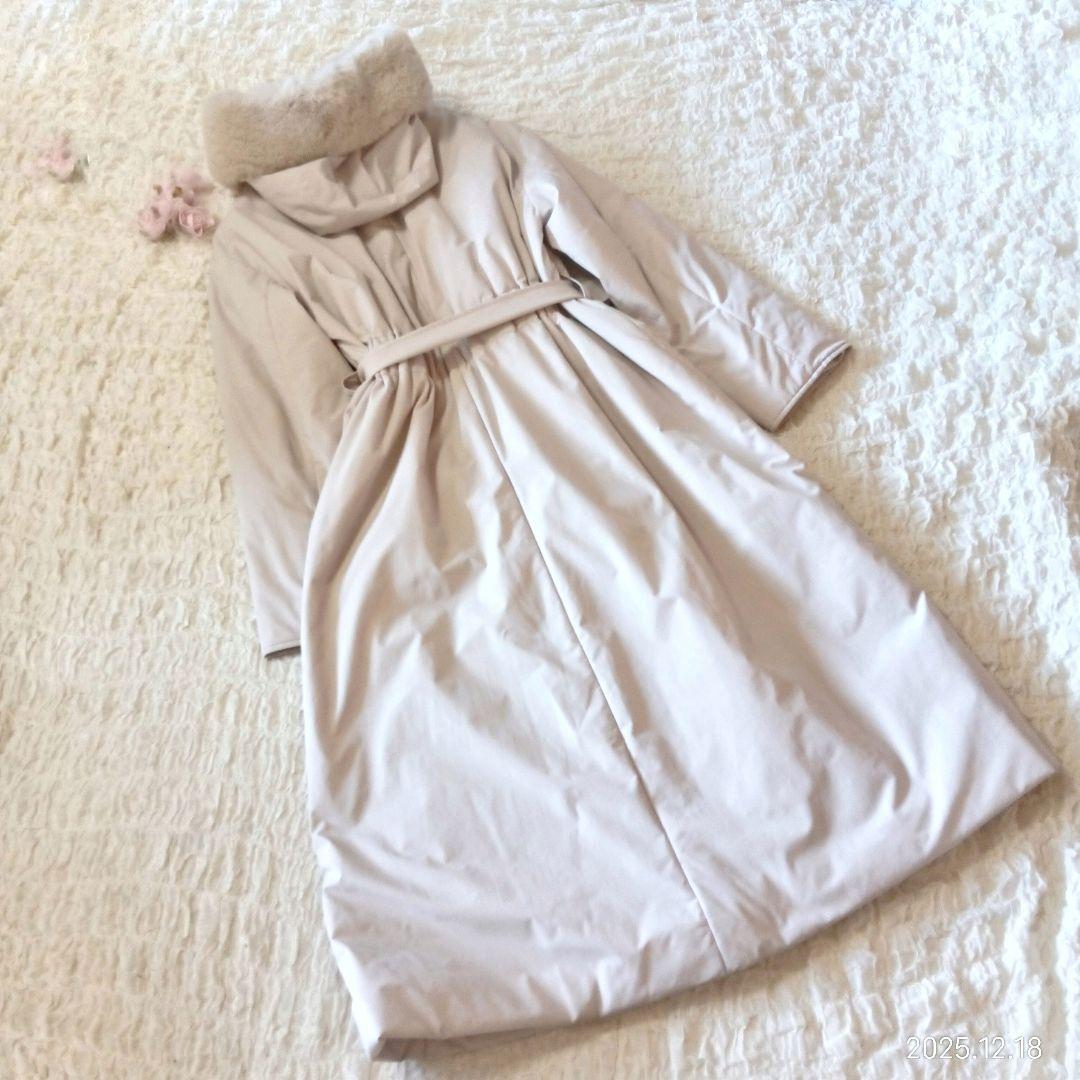 ❤カタログ掲載❤　6.2万　エムズグレイシー　リボン　 中綿入りロングコート