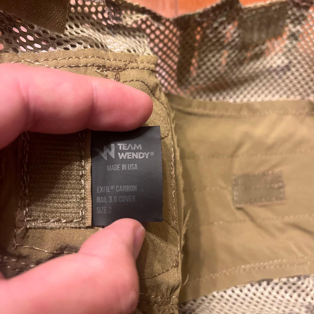 チームウェンディ　カーボンヘルメット　コヨーテ　size2 L/XL おまけ多数