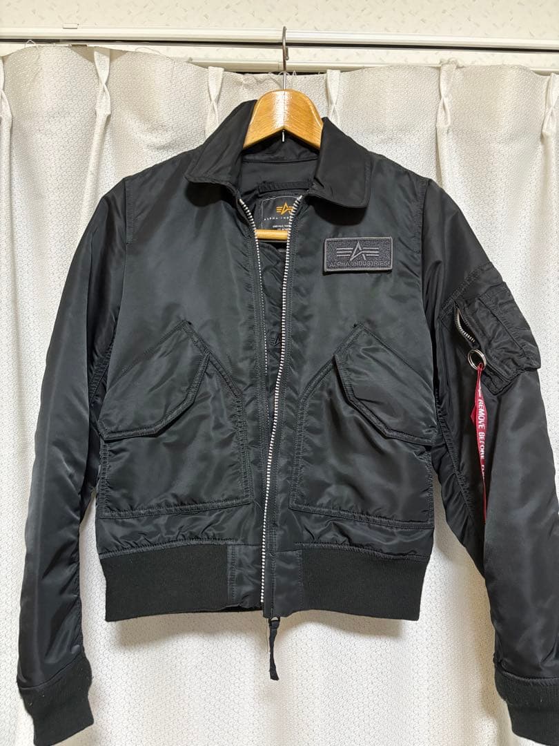 ALPHA cwu-45pフライトジャケットMサイズ ブラック