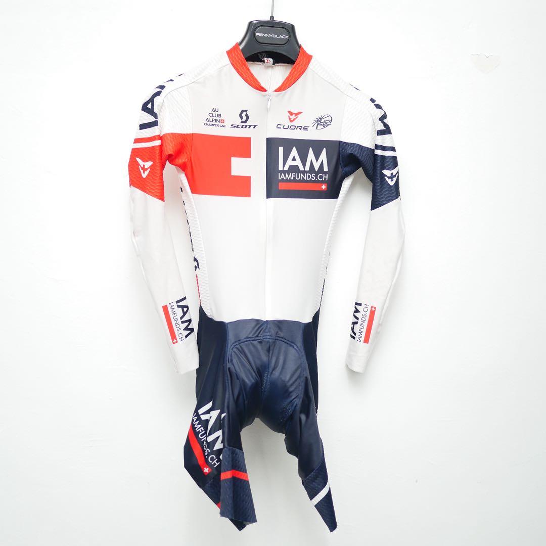 選手支給品 IAMプロサイクリングチーム 非売品 スキンスーツ ワンピース プロ