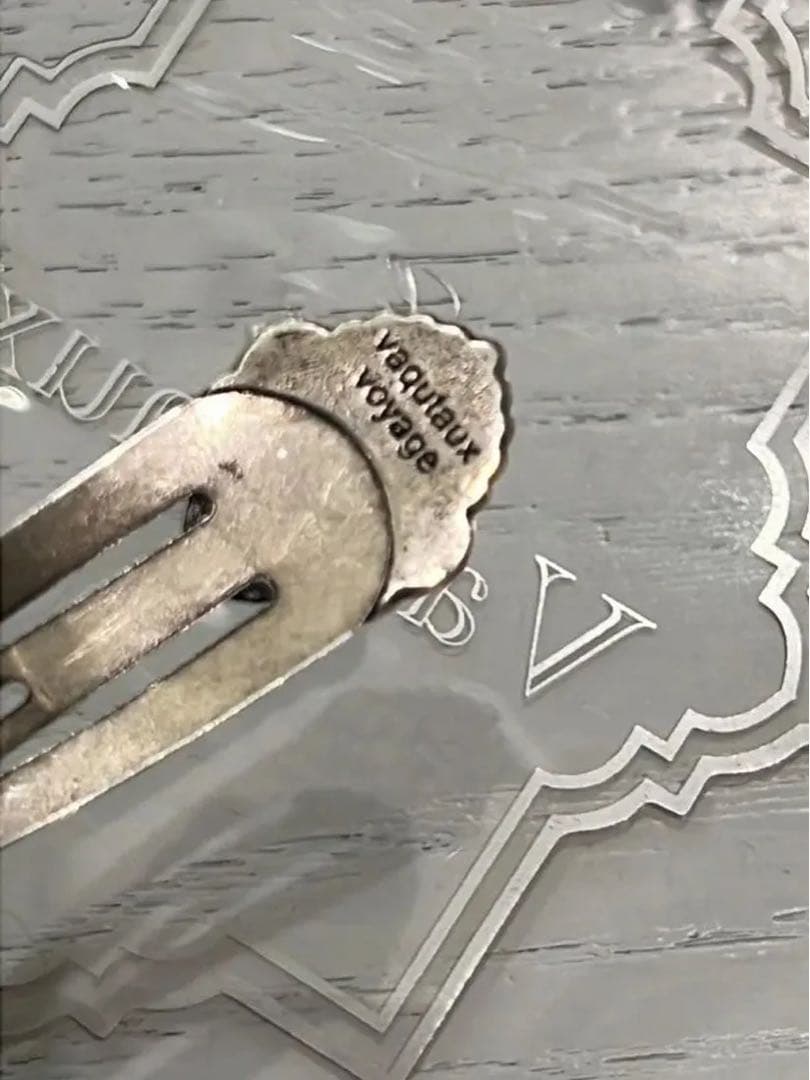 ヴァクトー君ヘアピン Vaqutaux シルバー 2個セット