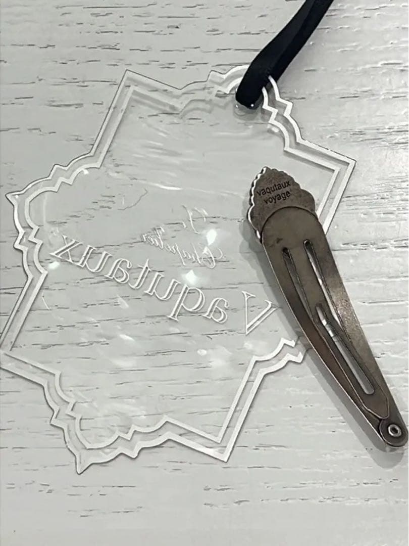 ヴァクトー君ヘアピン Vaqutaux シルバー 2個セット