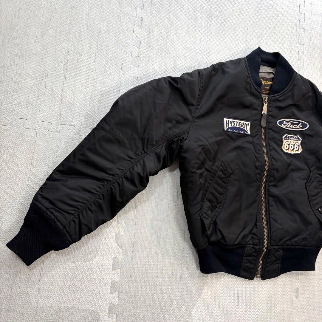 HYSTERIC GLAMOUR MA-1 リバーシブル フライト 刺繍ワッペン