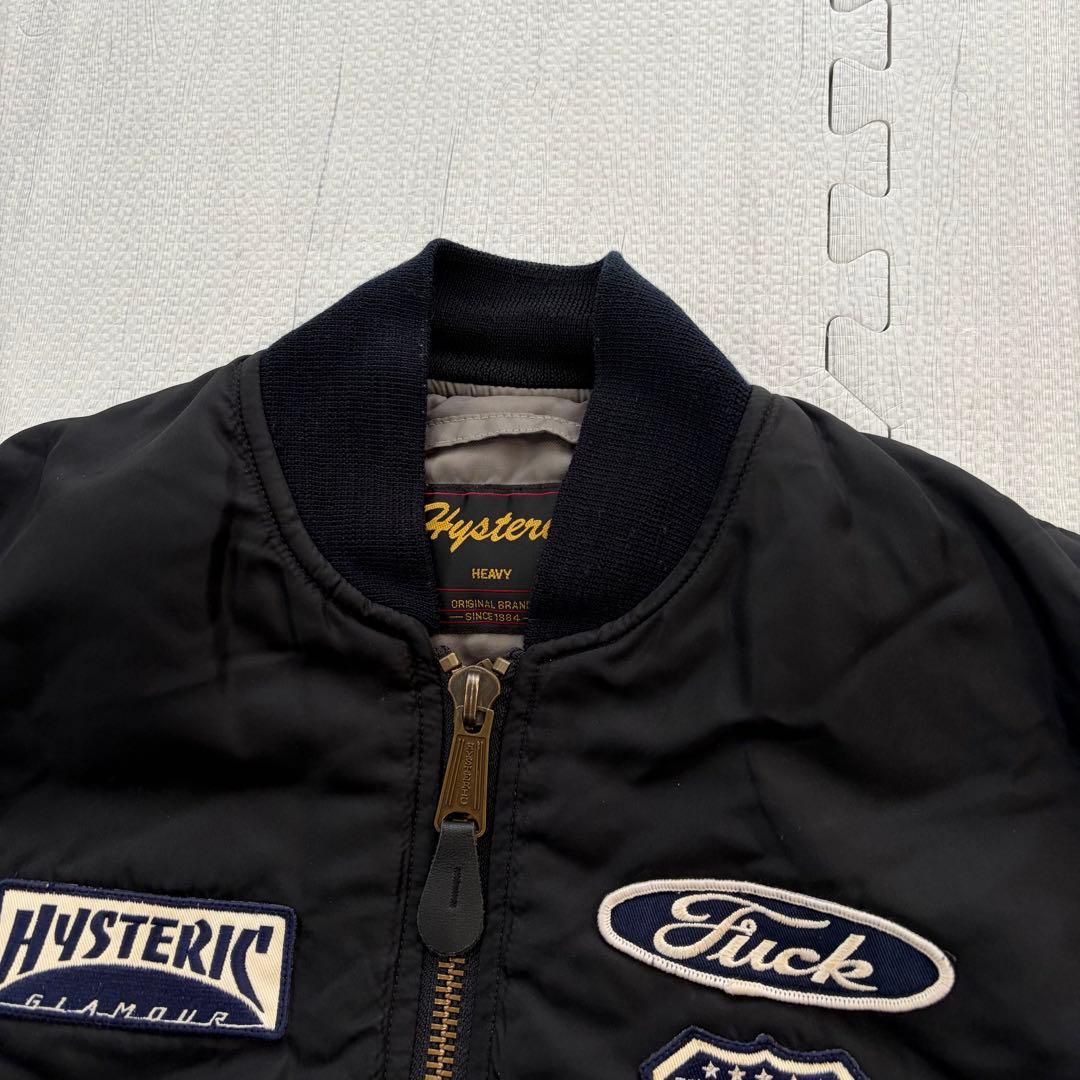 HYSTERIC GLAMOUR MA-1 リバーシブル フライト 刺繍ワッペン