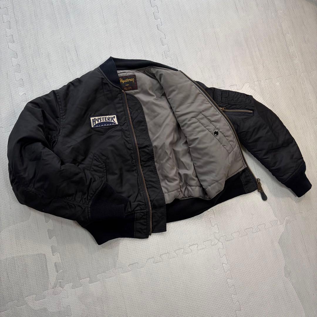 HYSTERIC GLAMOUR MA-1 リバーシブル フライト 刺繍ワッペン