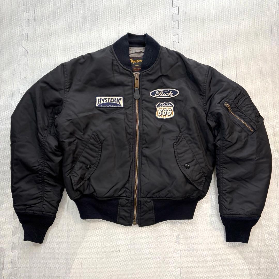 HYSTERIC GLAMOUR MA-1 リバーシブル フライト 刺繍ワッペン