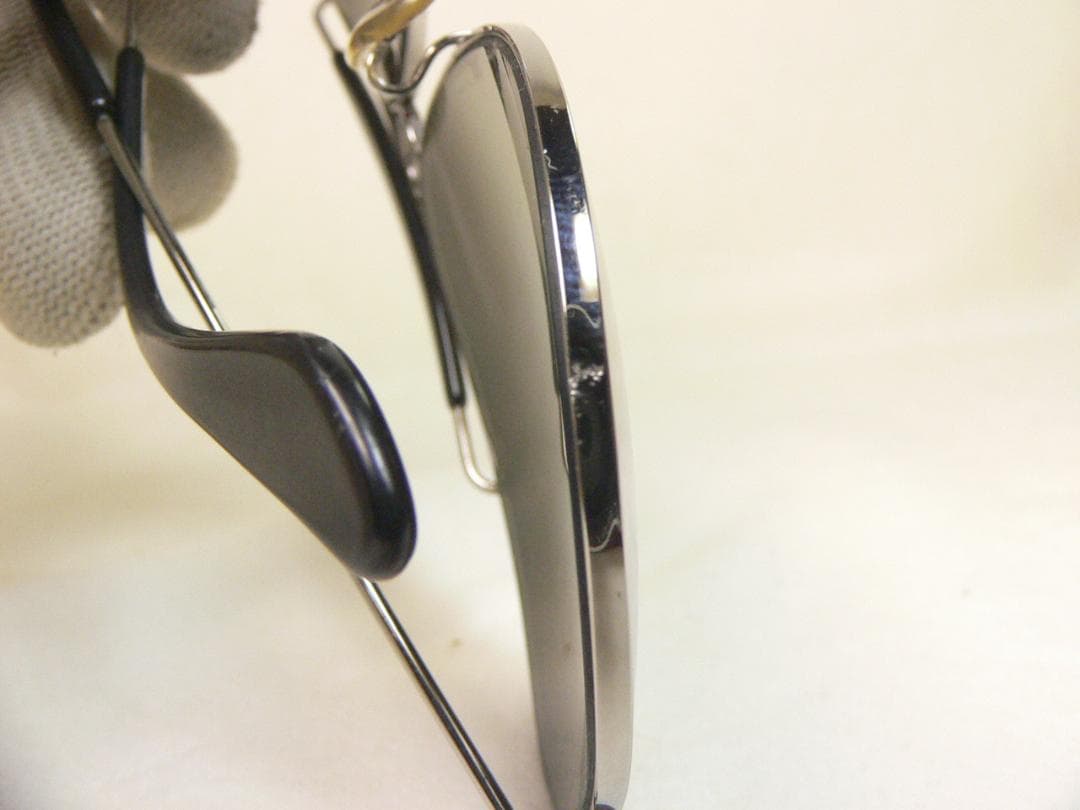 ★ B&L Ray-Ban シューター G31-DM ホワイトゴールド張り(？)