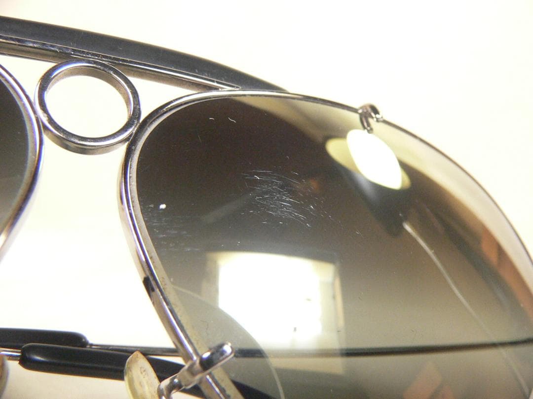 ★ B&L Ray-Ban シューター G31-DM ホワイトゴールド張り(？)