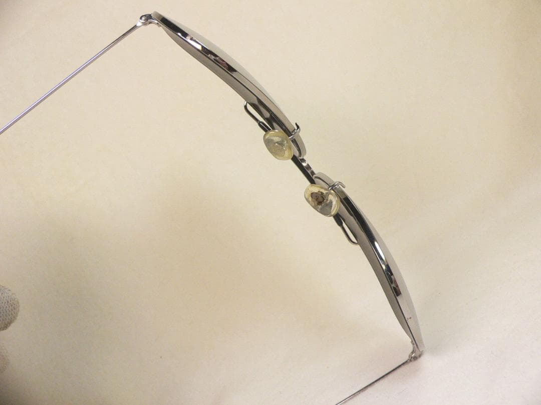 ★ B&L Ray-Ban シューター G31-DM ホワイトゴールド張り(？)