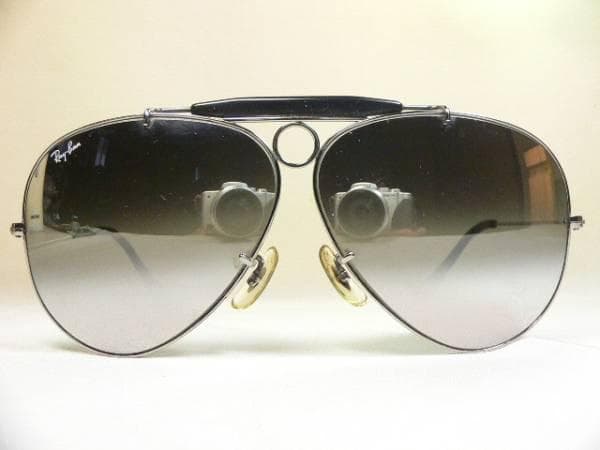 ★ B&L Ray-Ban シューター G31-DM ホワイトゴールド張り(？)