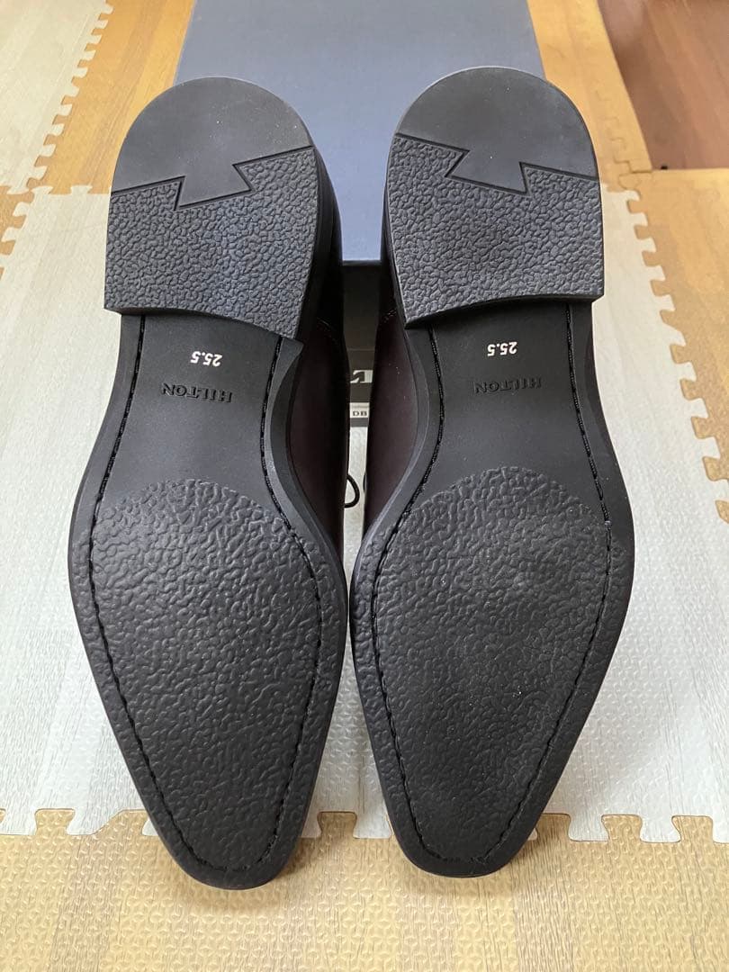 HILTON ドレスシューズ HT-115 25.5cm ダークブラウン　未使用