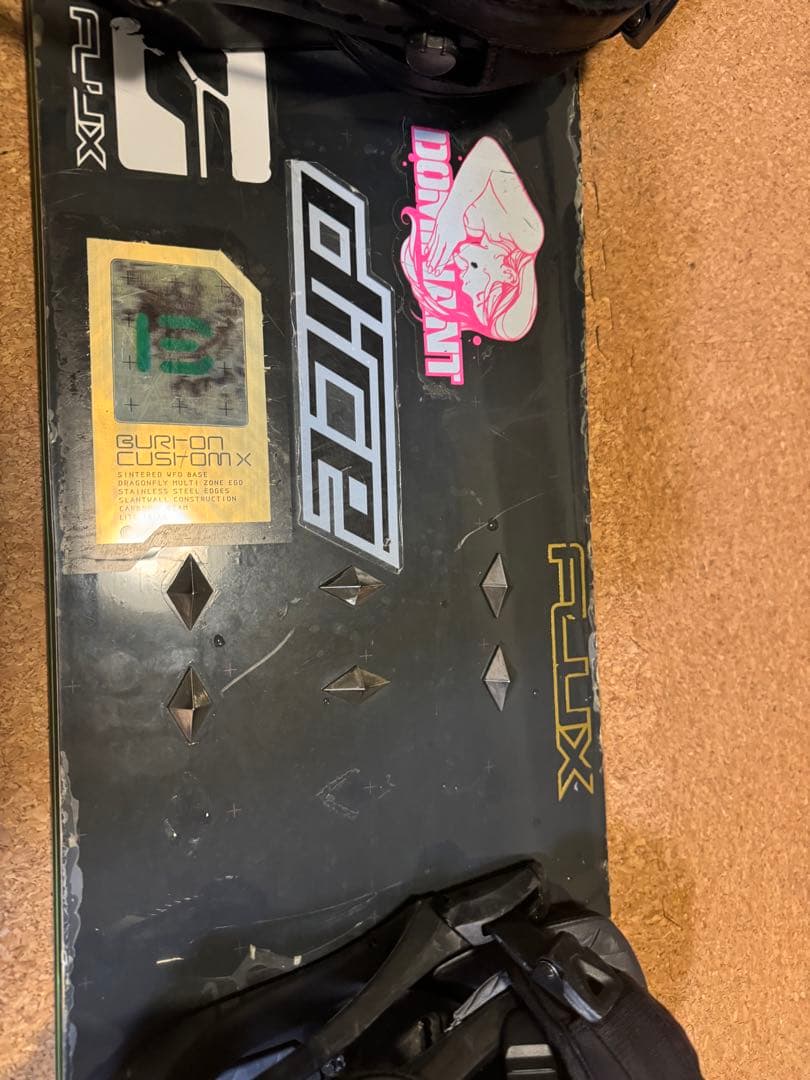 Burton Custom X（バートン カスタムX）152cm セット