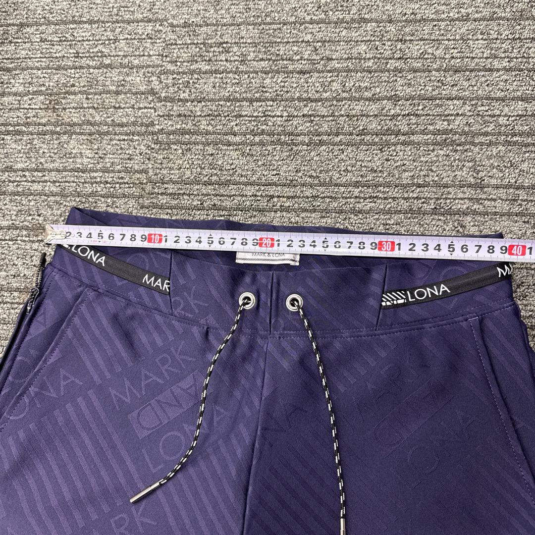 マークアンドロナ　パンツ　紫　訳あり