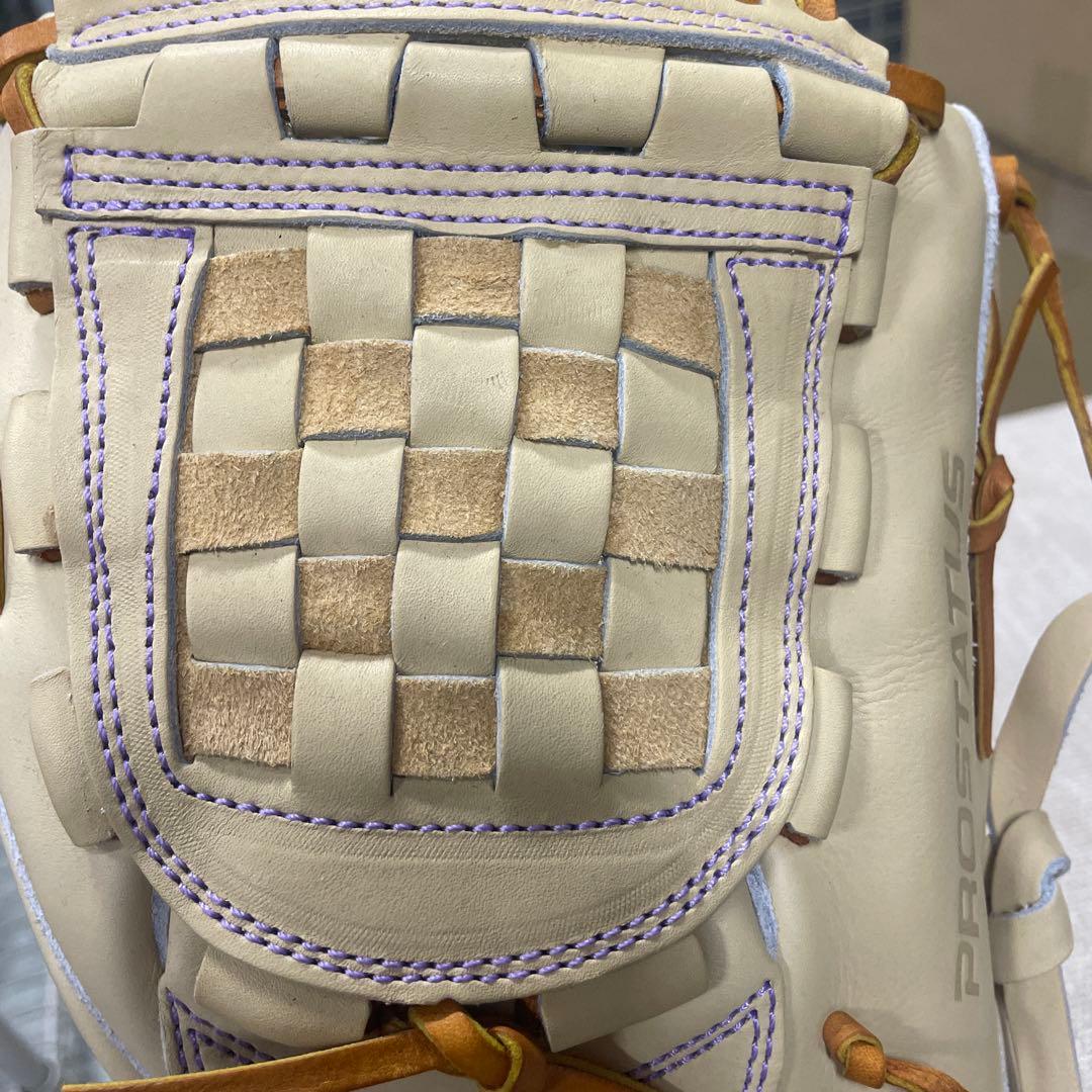 ZETT 硬式野球グローブ クリーム色