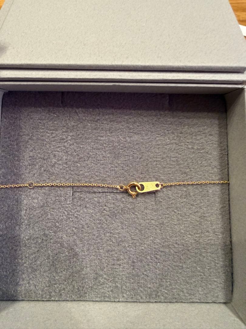 週末価格※べルシオラ k18 ダイヤモンド ネックレス アガット