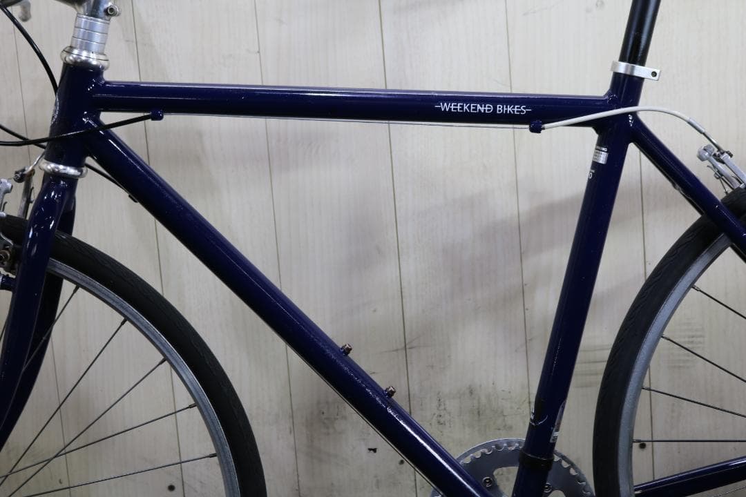 あさひ製WEEKEND アルミ 700C シマノ7速510mm BLUE クロス