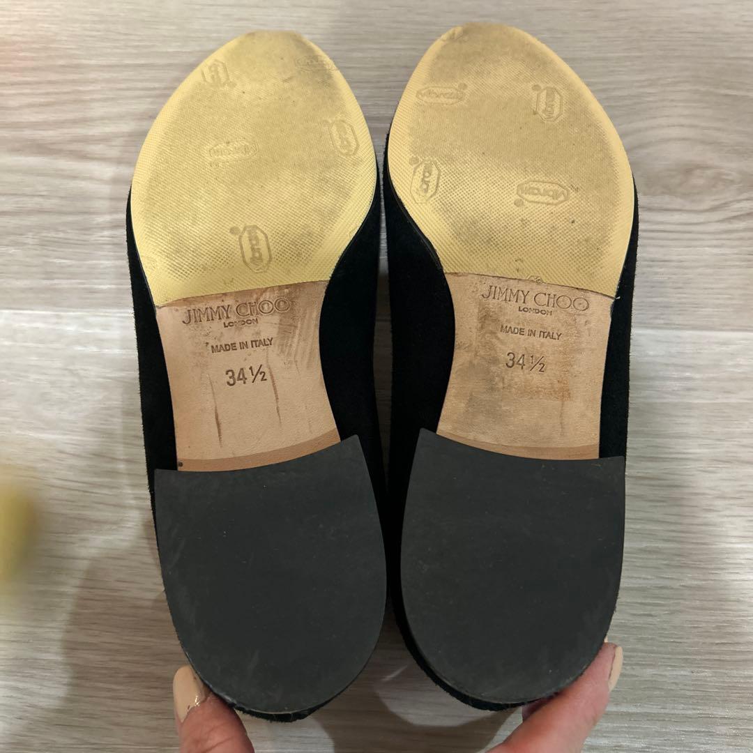 美品　ジミーチュウ　スエードパンプス