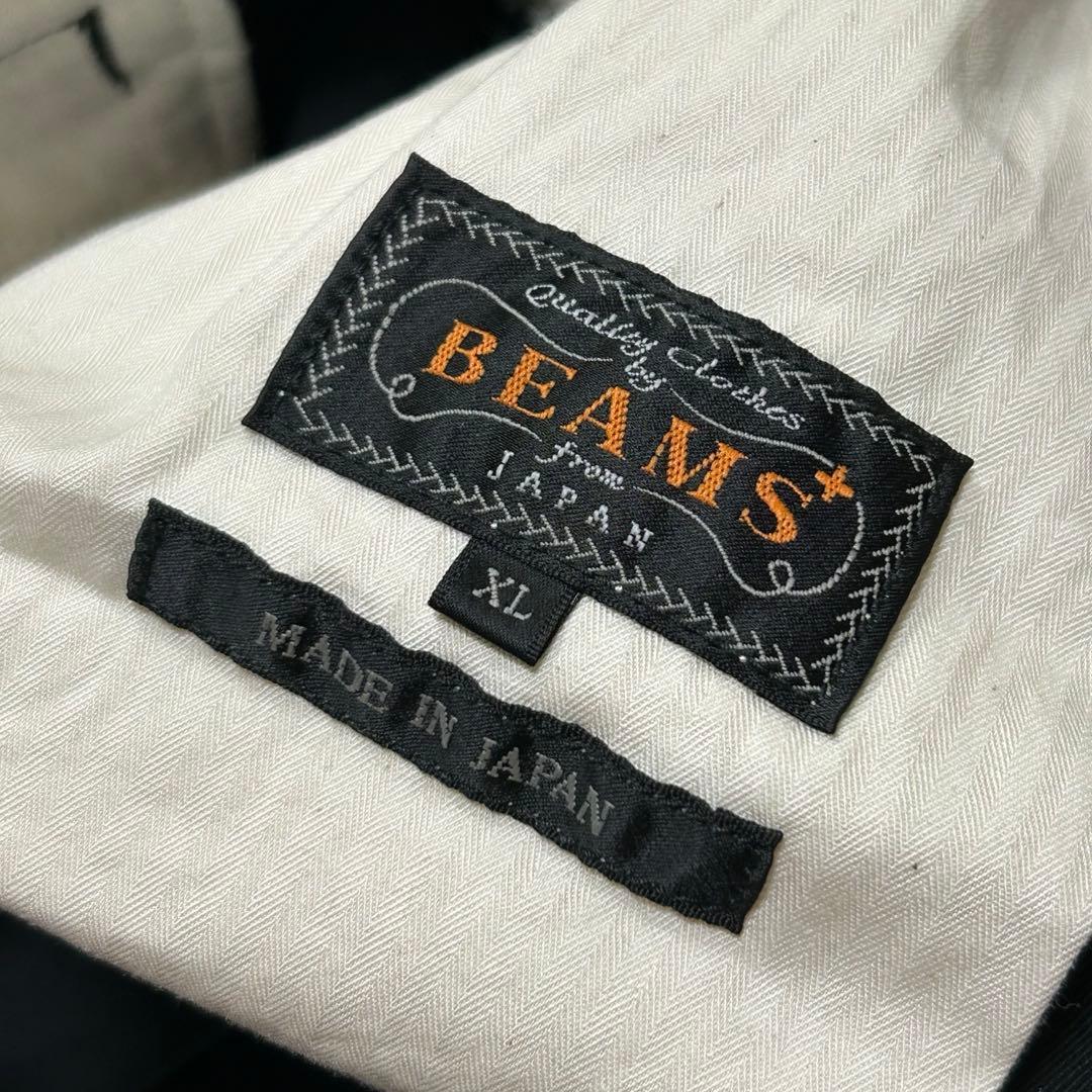 BEAMS PLUS 2プリーツ チノ トラウザーズ ビームス