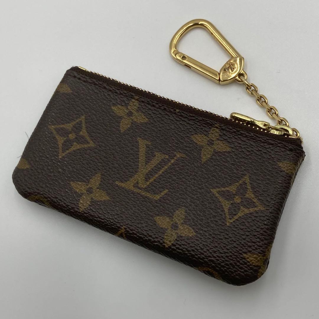 極美品 ルイヴィトン モノグラム ポシェットクレ ケース 小銭入れ 財布