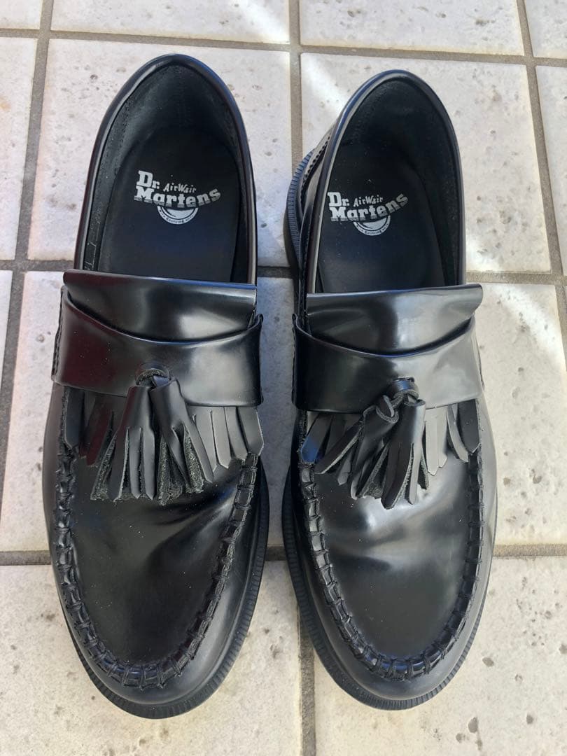 Dr. Martens ブラックADRIAN タッセルローファー　UK7