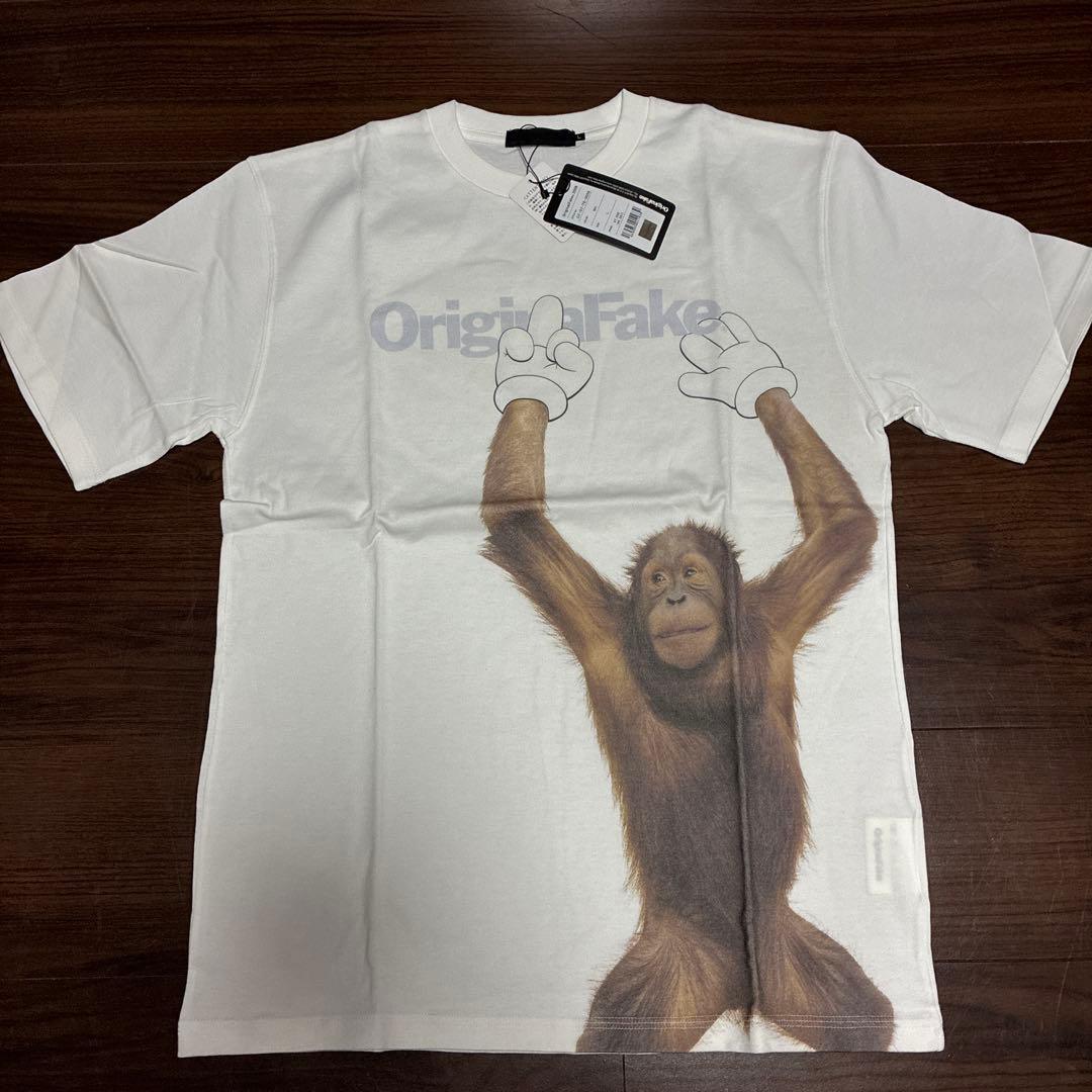 l.c.yOrigin Fake オランウータン Tシャツ Ｌ