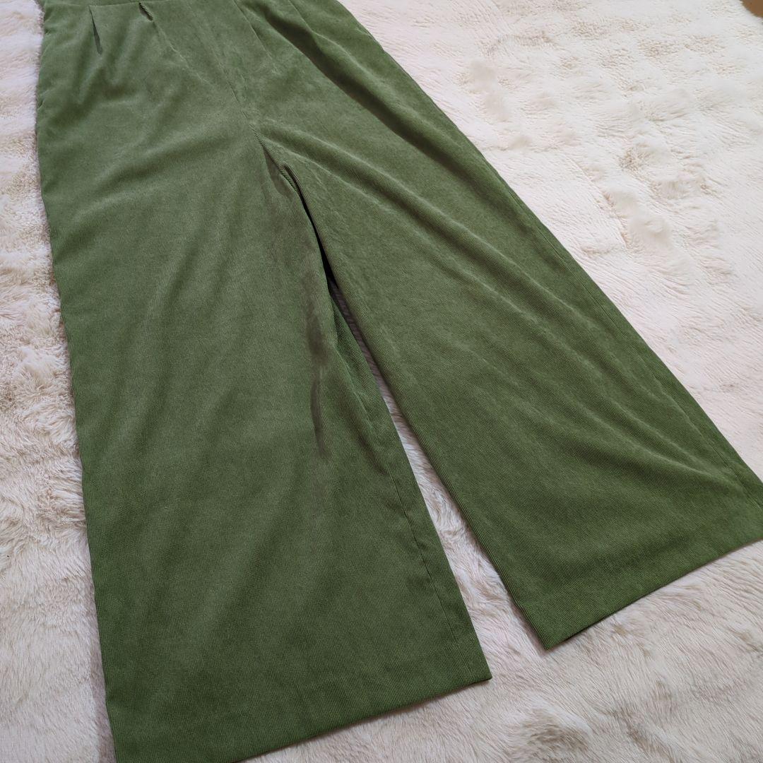 【CLANE クラネ】未使用タグ付　田中みな実　オールインワン　モスグリーン　2
