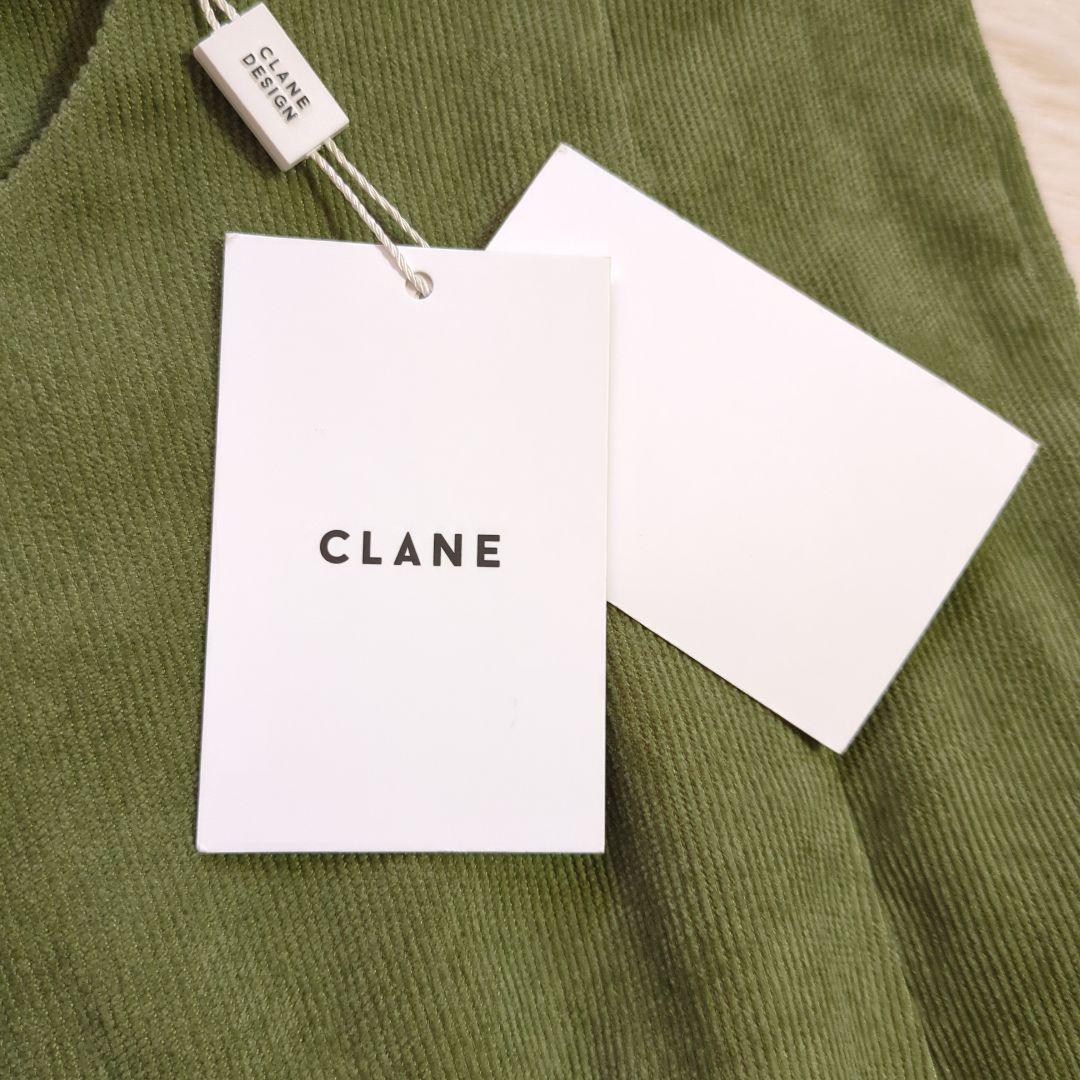 【CLANE クラネ】未使用タグ付　田中みな実　オールインワン　モスグリーン　2