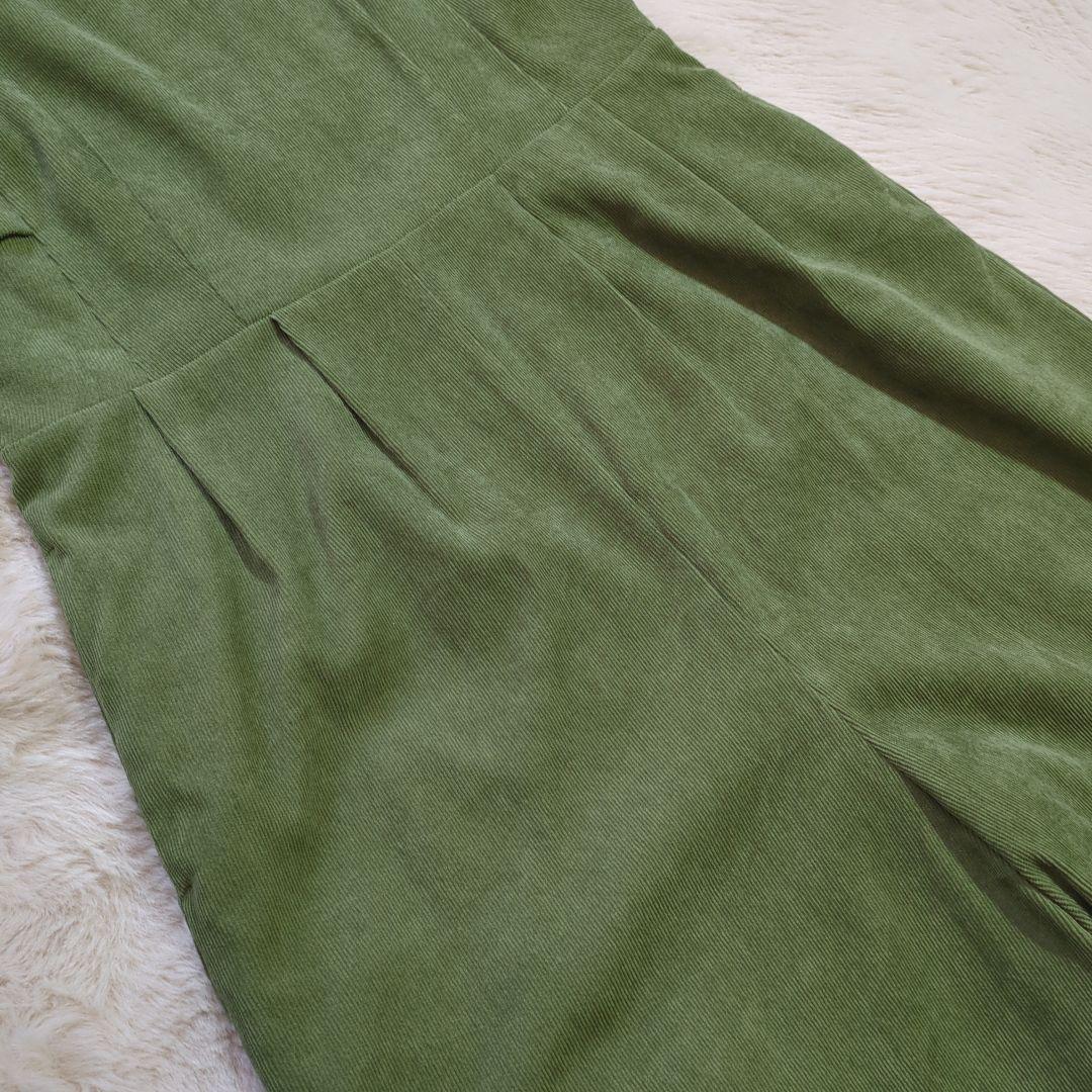 【CLANE クラネ】未使用タグ付　田中みな実　オールインワン　モスグリーン　2