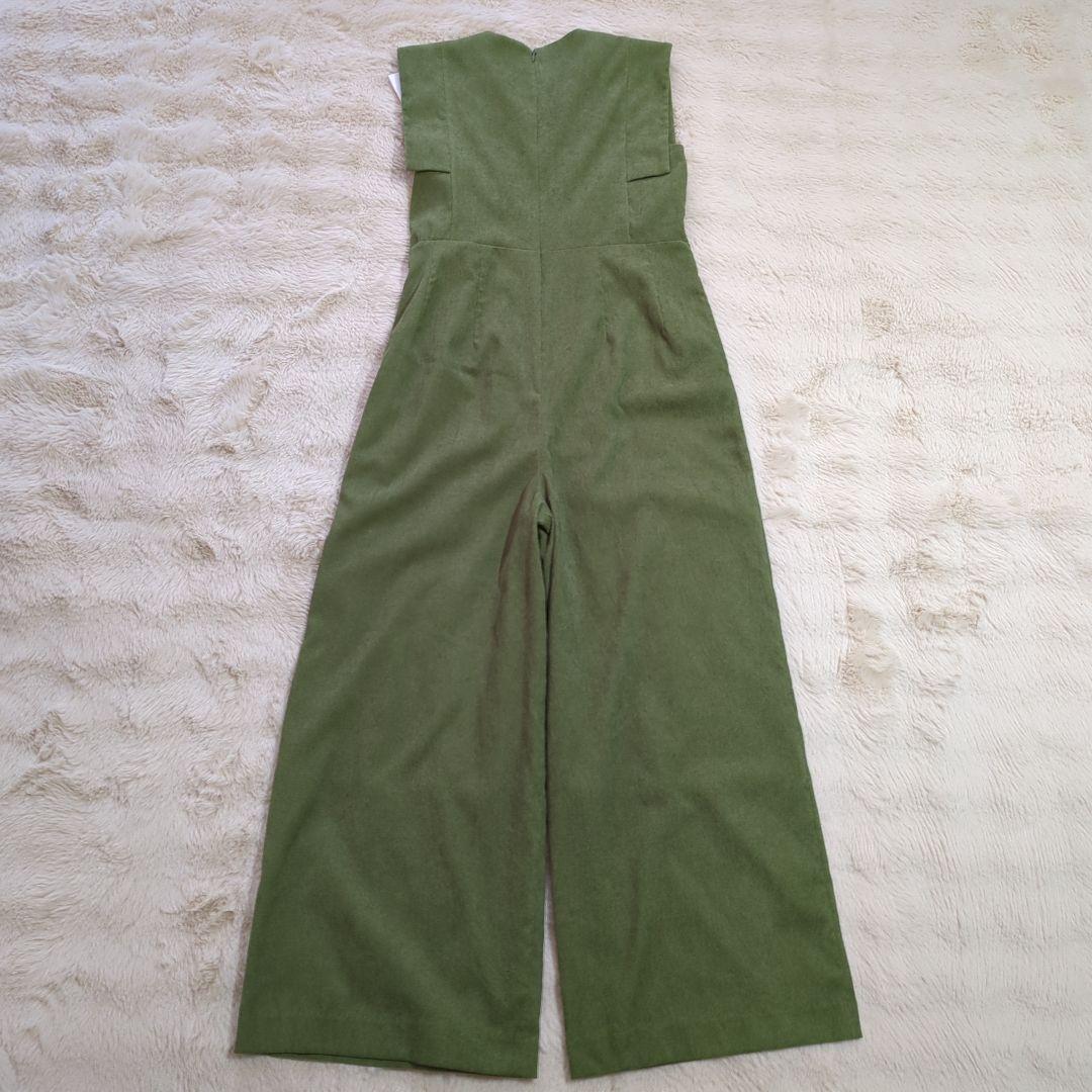 【CLANE クラネ】未使用タグ付　田中みな実　オールインワン　モスグリーン　2