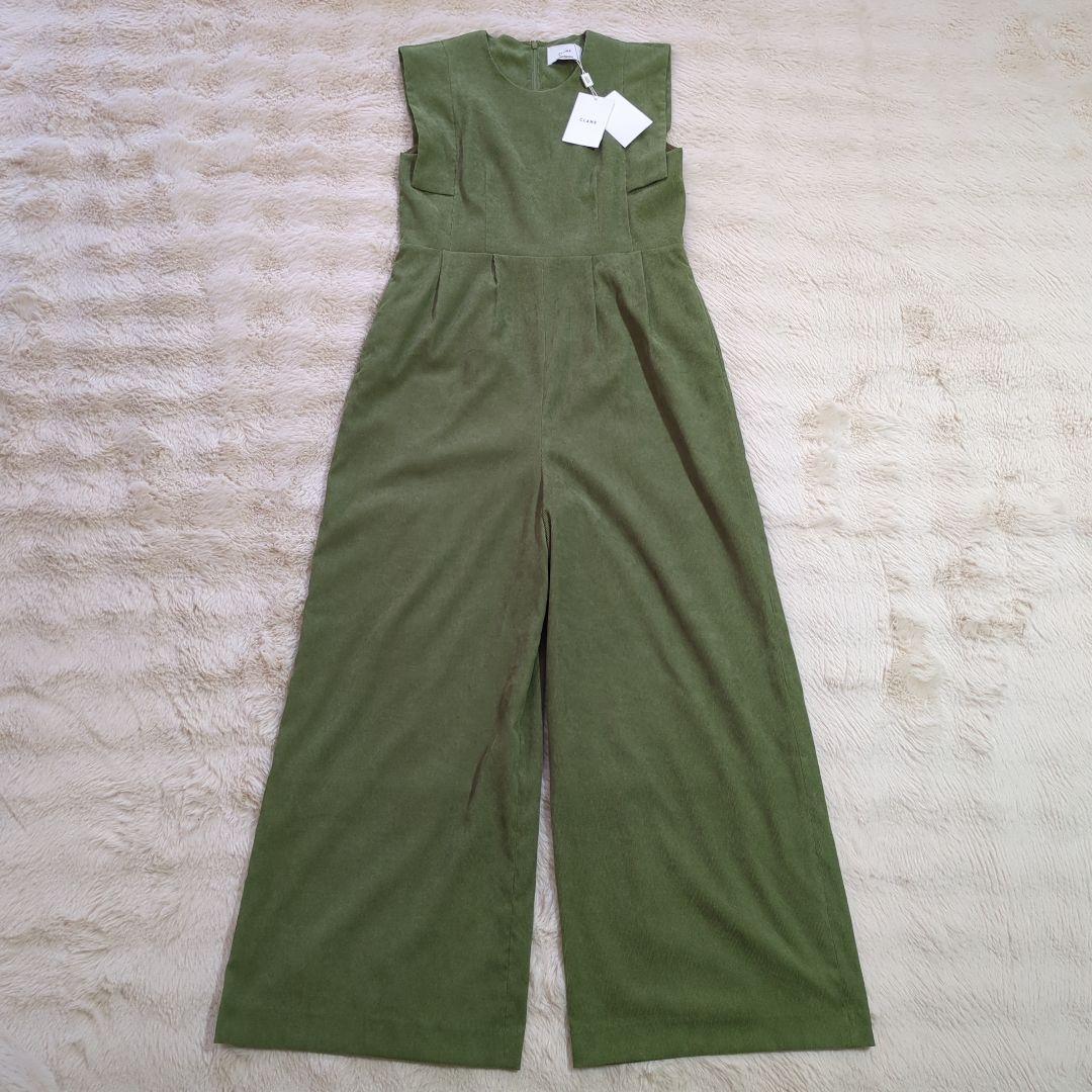 【CLANE クラネ】未使用タグ付　田中みな実　オールインワン　モスグリーン　2