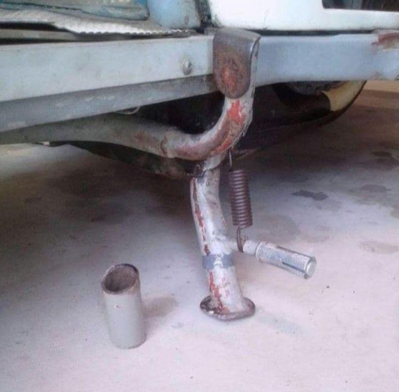 富士重工 ラビットスクーター S301用 ローダウンサス 前後セット ⑬