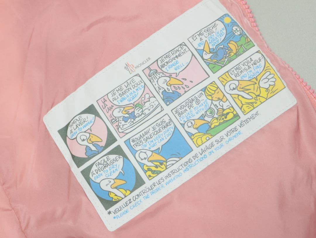ジャケット・アウター Moncler down vest pink