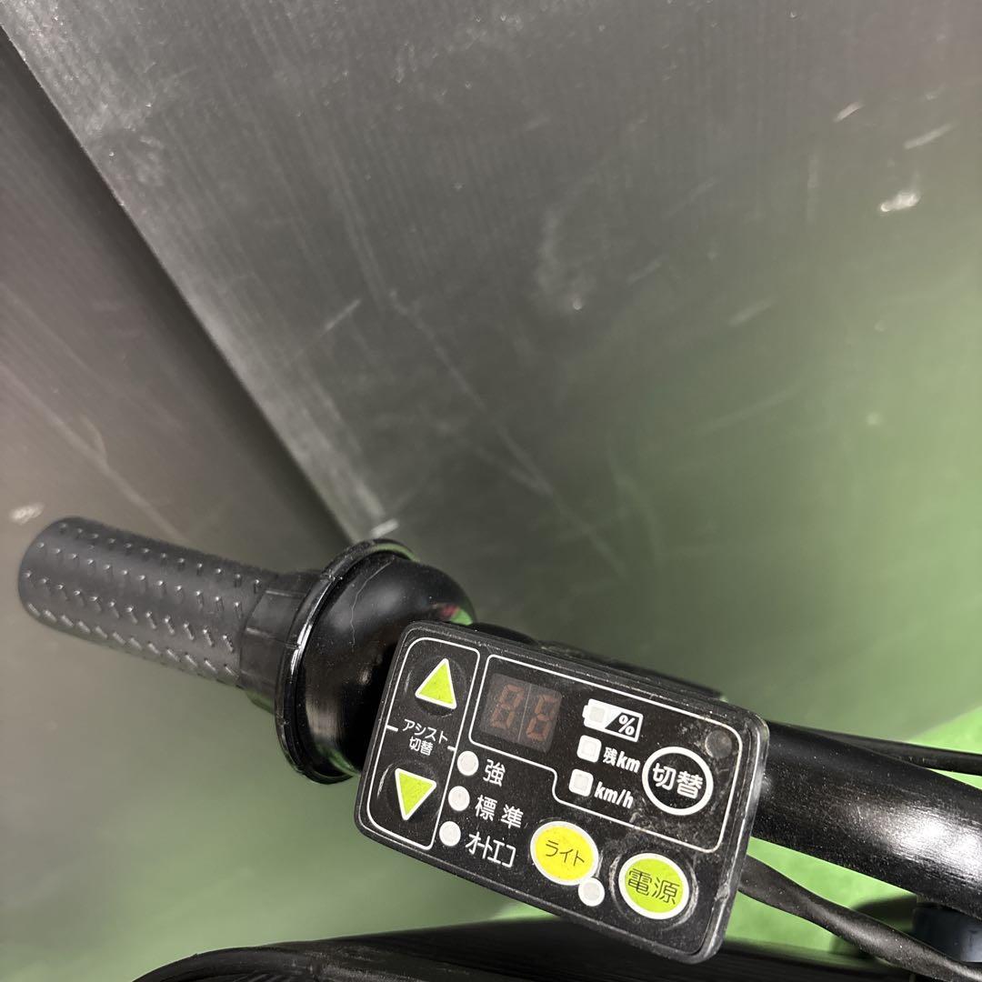 電動自転車 YAMAHA PAS kiss カーキ 3人乗り対応　80