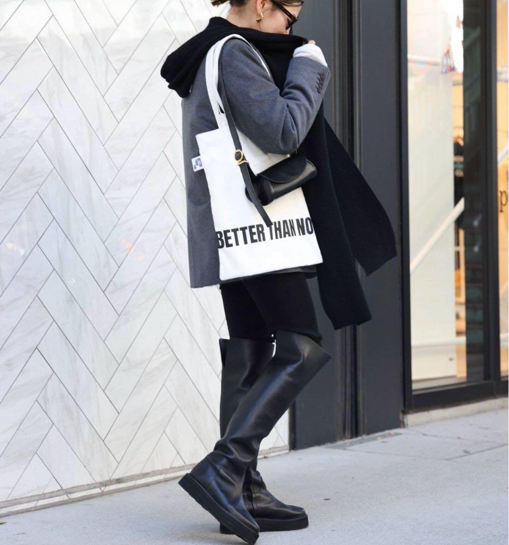 【新品】バイマレーネビルガー フーディスカーフ 黒 ドゥーズィーエムクラス