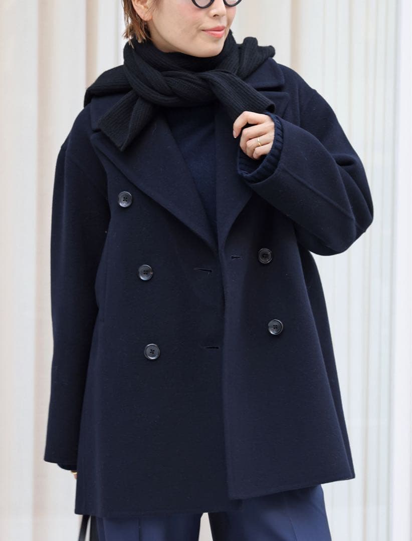 【新品】バイマレーネビルガー フーディスカーフ 黒 ドゥーズィーエムクラス