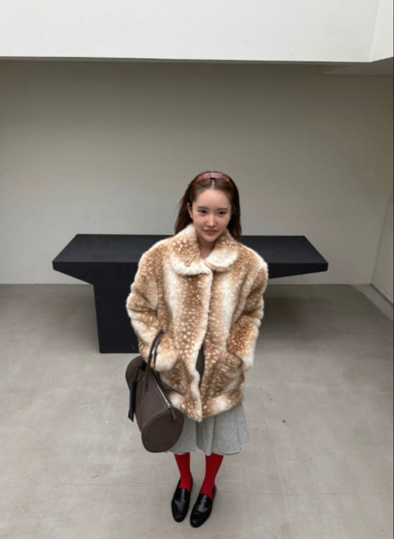 n.k atelier バンビ ファージャケット