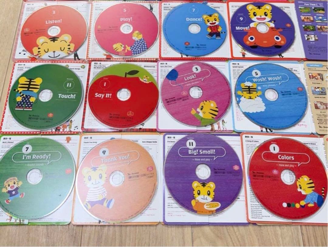 163) こどもちゃれんじ　ぷち　ぽけっと　English　DVD 2年分