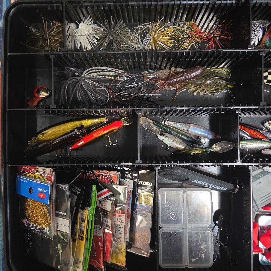 バス釣り引退セット ルアー、ワーム、仕掛け