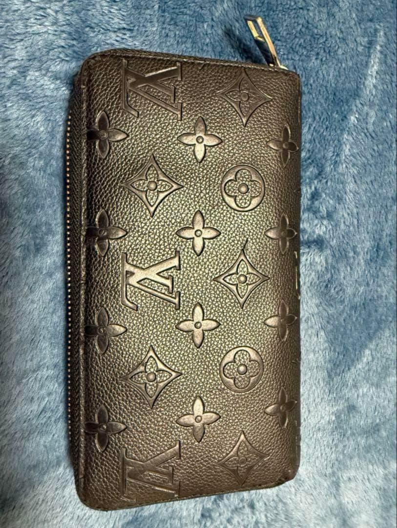 Louis Vuitton ブラック長財布と小銭入れセット