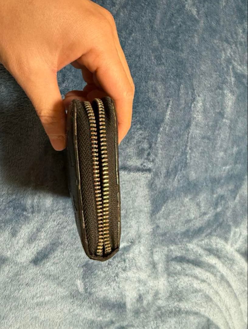 Louis Vuitton ブラック長財布と小銭入れセット