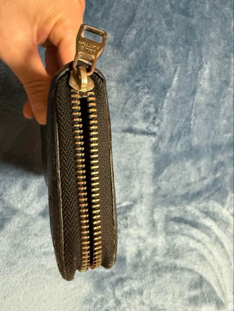 Louis Vuitton ブラック長財布と小銭入れセット