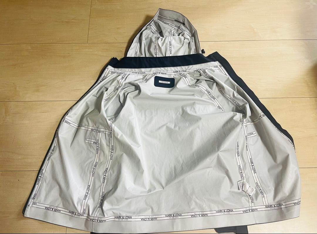マークアンドロナ　MARK&LONA レインウェア　ウインドブレーカー Lサイズ