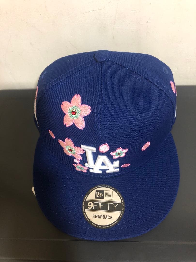 村上隆 + MLB ニューエラ 9Fifty ドジャーススナップバック ハット