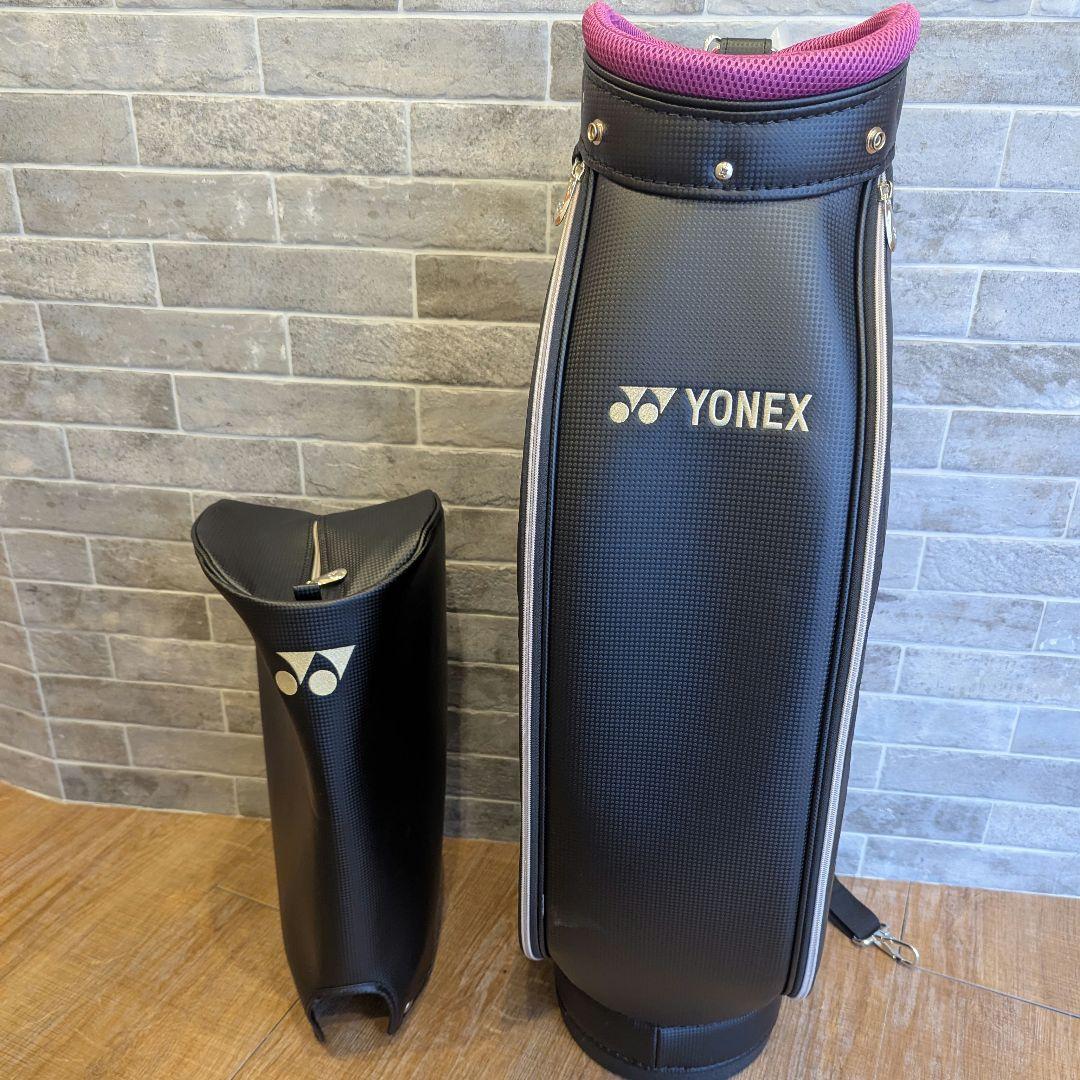 YONEX ヨネックス キャディバッグ ブラック ピンク レディース